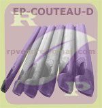 Emporte-pièce forme couteau droite