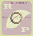 Anneaux donuts en noix de coco