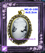 Montre Collier Femme Bleu