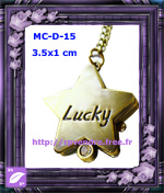 Montre Pendentif Porte Bonheur Lucky