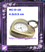 Montre Collier Amoureux Coeur