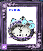 Montre Pendentif Hello Kitty 