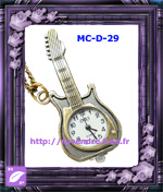 Montre Collier Musique Guitare