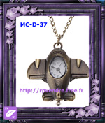 Montre Pendentif Avion