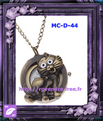 Montre Collier Chanceux Chat
