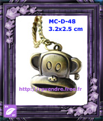 Montre Pendentif Singe