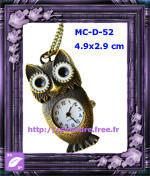 Montre Collier Hibou