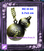 Montre Pendentif Amoureux Gourde