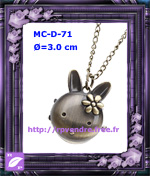 Montre Pendentif Lapin