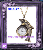 Montre Pendentif Dauphin