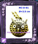 Montre Collier Hibou