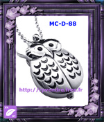 Montre Pendentif Hibou Inox