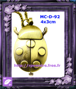 Montre Collier Coccinelle