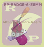 Presse à badges