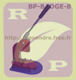 Machine à badges