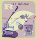 Kit Presse à badges