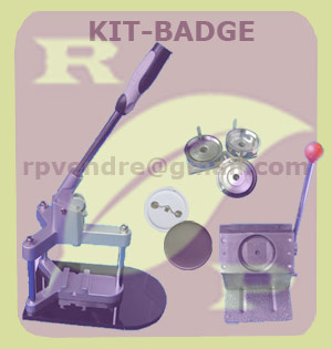 Kit Machine à Badges